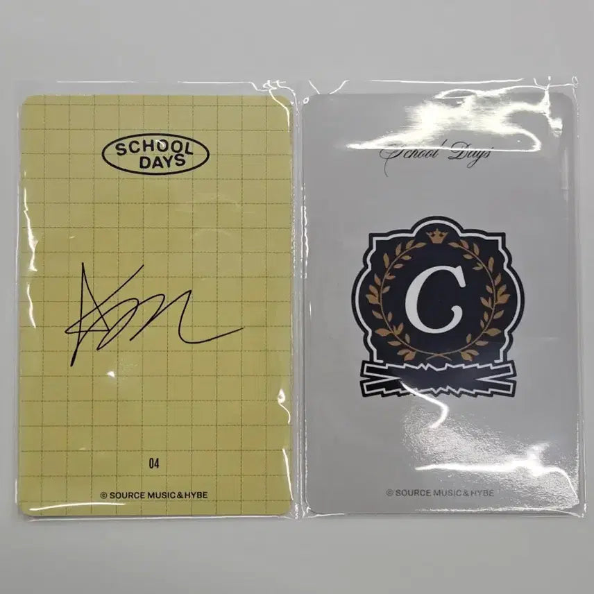 [BUNJANG] LE SSERAFIM Kim Chaewon School Days Photocard Bundle Set / 르세라핌 김채원 스쿨데이즈 포카 일괄