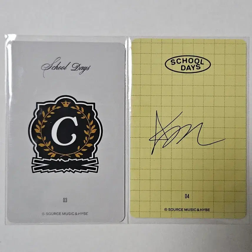 [BUNJANG] LE SSERAFIM Kim Chaewon School Days Photocard Bundle Set / 르세라핌 김채원 스쿨데이즈 포카 일괄