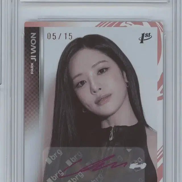 [BUNJANG] Teyreka Park Jiwon 15th Limited Autographed Photocard / 테레카 박지원 15한정 오토 brg10