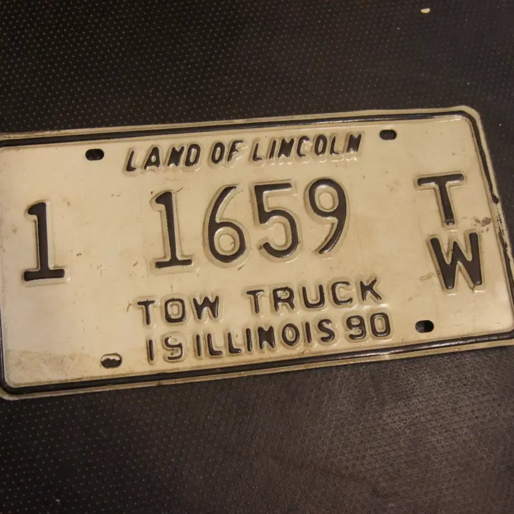 [BUNJANG] Vintage License Plate Interior Prop / 빈티지번호판 인테리어소품 빈티지소품UU