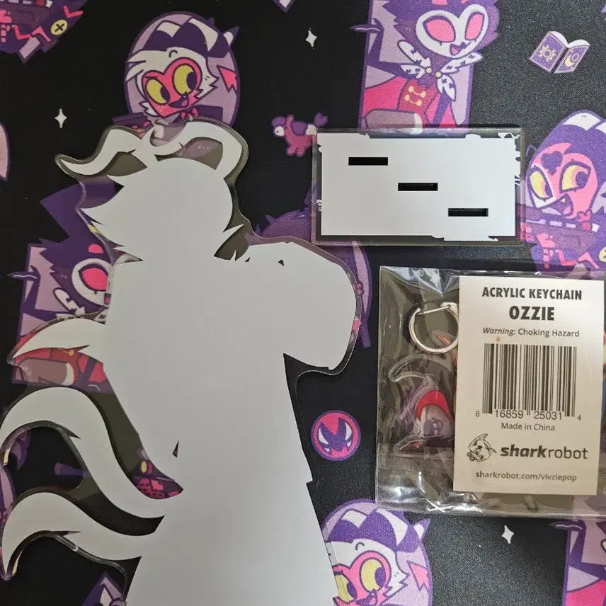 [BUNJANG] Heluba Boss Asmodeus Standee + Keychain / 헬루바보스 아스모데우스 스탠드+키링