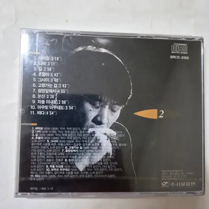 [BUNJANG] Kim Min Ki 2nd Album Sealed CD / 김민기 2집 미개봉CD 입니다
