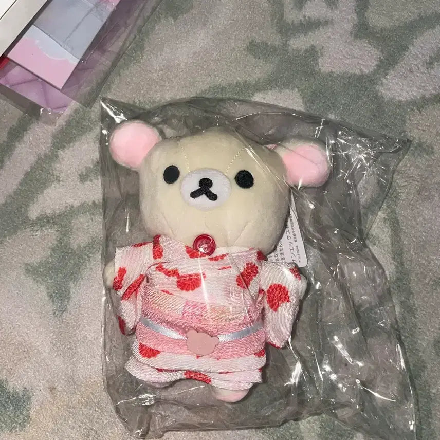 [BUNJANG] Rilakkuma &amp; Korilakkuma Kimono Doll Set / 리락쿠마 코리락쿠마 기모노 인형 세트
