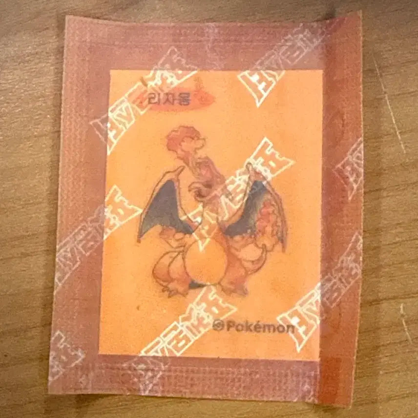 [BUNJANG] Pokemon 30th Anniversary Charizard Sticker / 30주년 리자몽 띠부씰 포켓몬