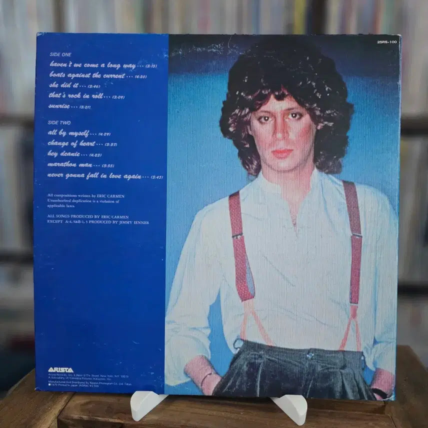 [BUNJANG] Eric Carmen Best Of Eric Carmen LP / (팝 록, 기타리스트 싱어 에릭 카먼 베스트) Eric Carmen LP