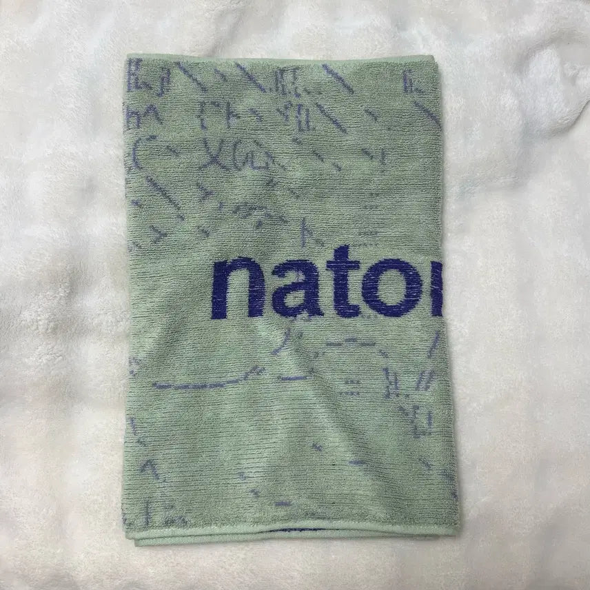 [BUNJANG] Natori ASCII Art Towel Mint Green Asia Tour Concert Goods / 나토리 ASCII art 타올 민트그린 아시아 투어 콘서트 내한 굿즈