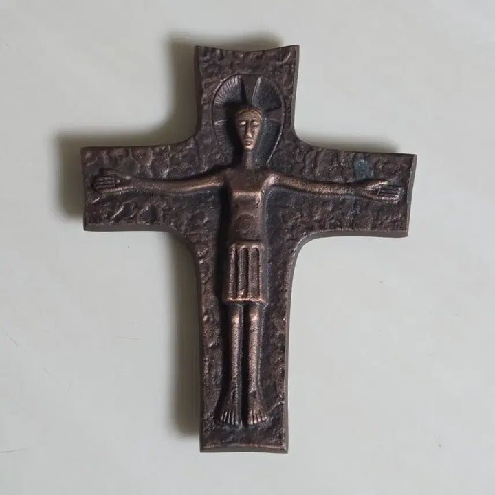 [BUNJANG] Brass Cross Religious Item Catholic Gift / 십자가 금속 황동 십자가 작가 가톨릭 십자가 성물 천주교
