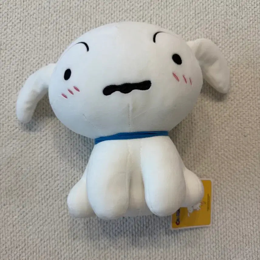 [BUNJANG] Crayon Shin-chan White Dog Plush Medium / 새상품) 짱구 흰둥이 인형
