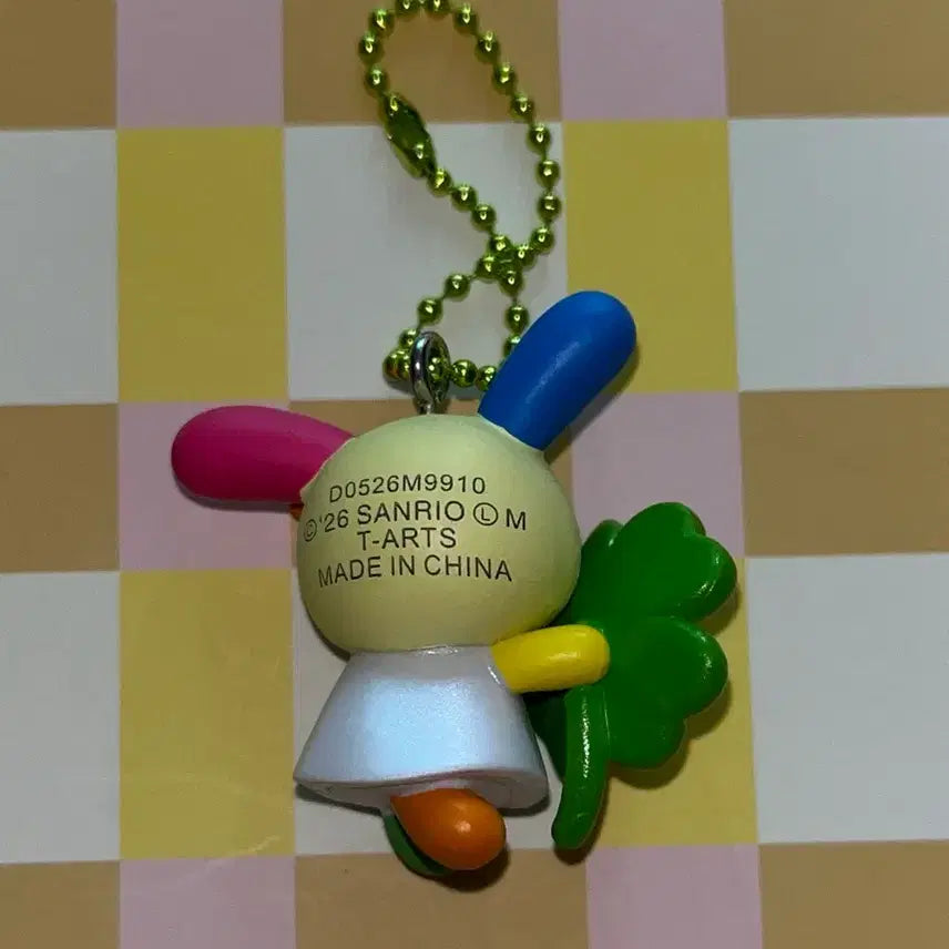[BUNJANG] Sanrio Usahana Four-Leaf Clover Gacha Keyring / 산리오 우사하나 네잎 클로버 가챠 키링