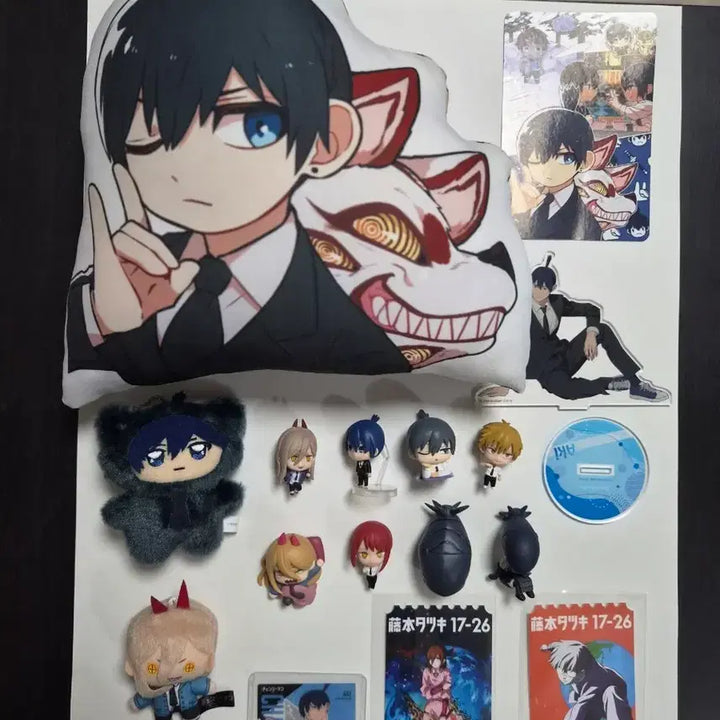 [BUNJANG] Chainsaw Man Aki Doll &amp; Figure Bundle / 체인소맨, 아키