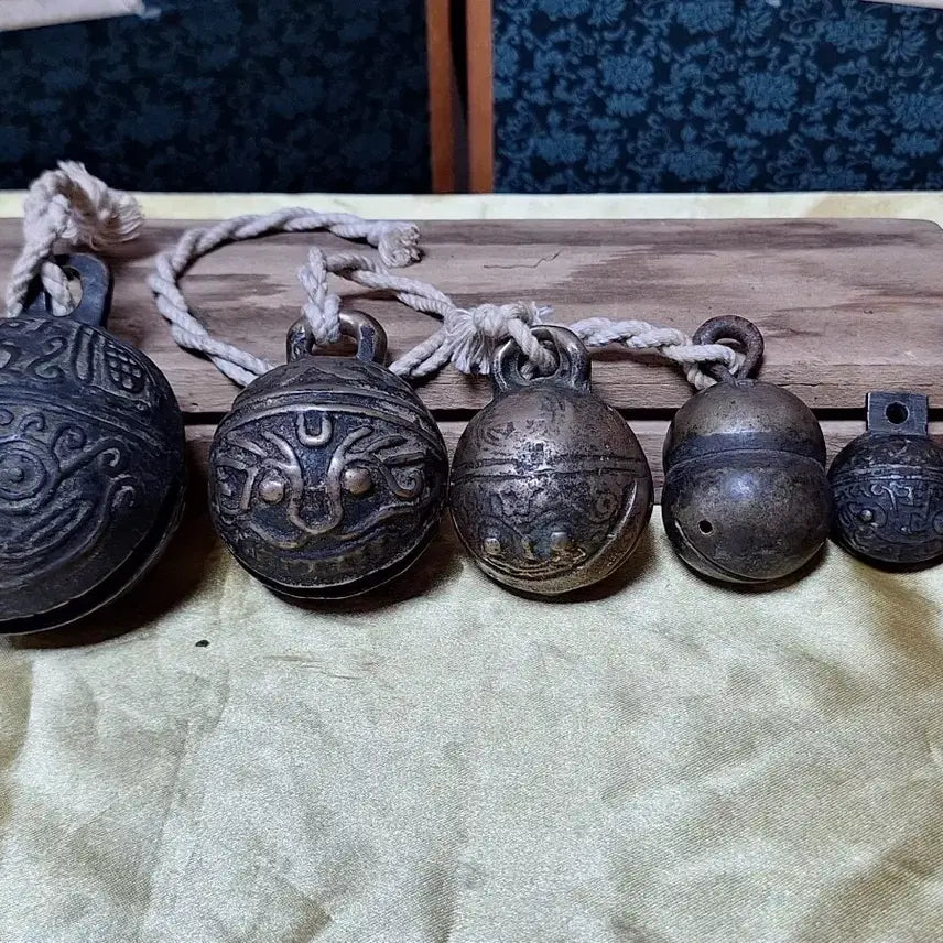 [BUNJANG] Antique Bell Bundle Set (Set of 6) / 옛날 방울 일괄