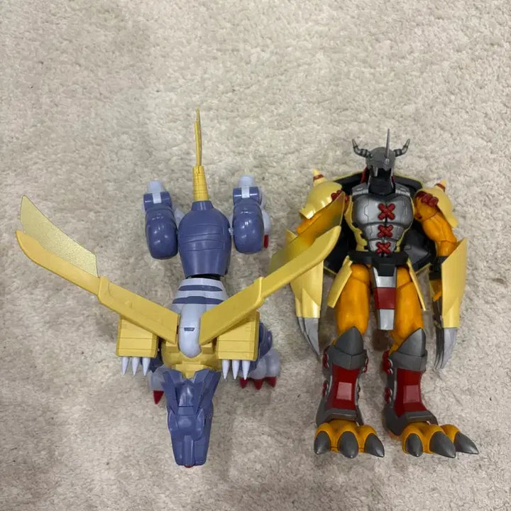 [BUNJANG] Bandai Digimon Angewomon MetalGarurumon Action Figure Set / 반다이 디지몬 워그레이몬 메탈가루몬 액션 피규어