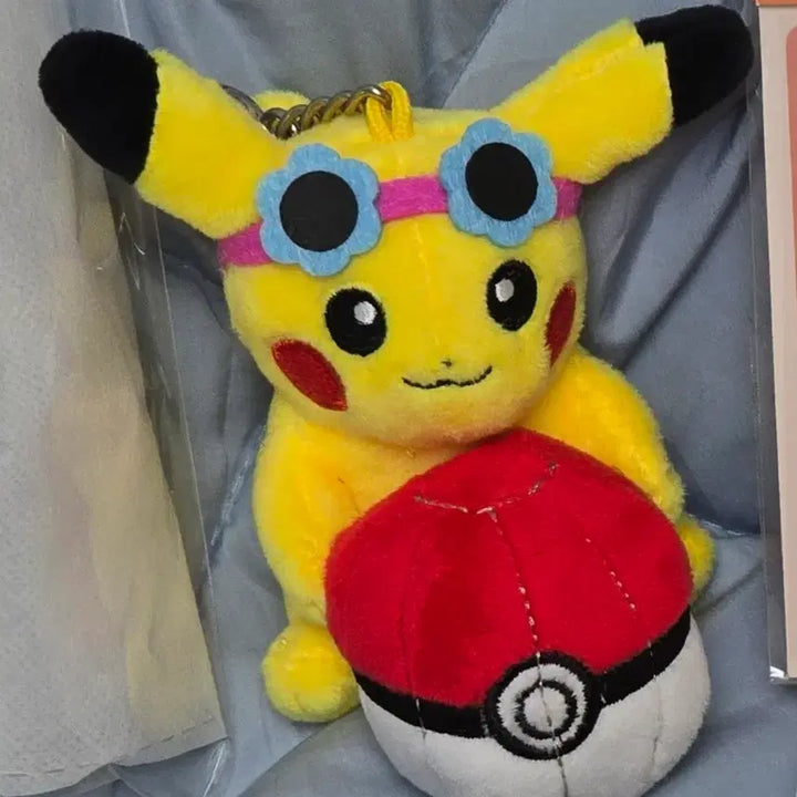 [BUNJANG] Pokemon Pikachu Plush Keychain / 포켓몬스터 올리브영 피카츄 인형 키링