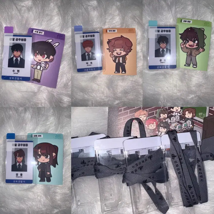 [BUNJANG] Misuban Public Official ID Card Photocard Bundle Set / 급전일괄!!)미수반 공무원증+아이디카드+은잡 포카