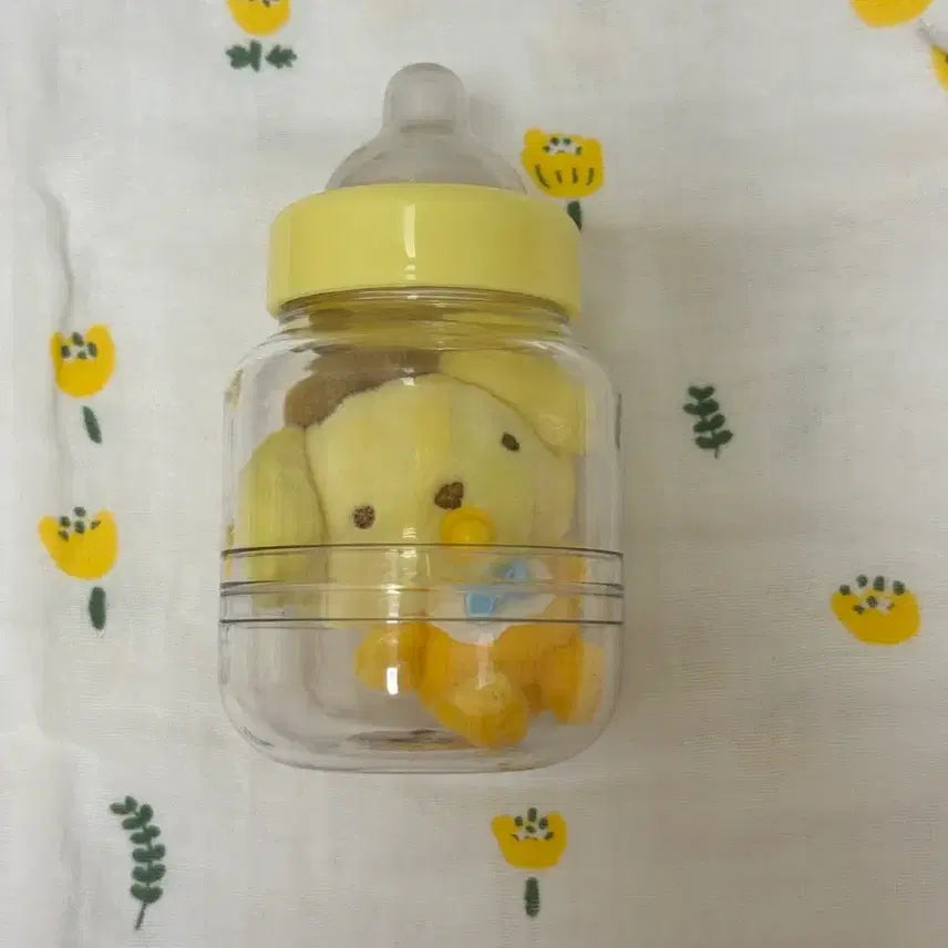 [BUNJANG] Pompompurin Baby Bottle Plush Doll / 폼폼푸린 아기 젖병 인형