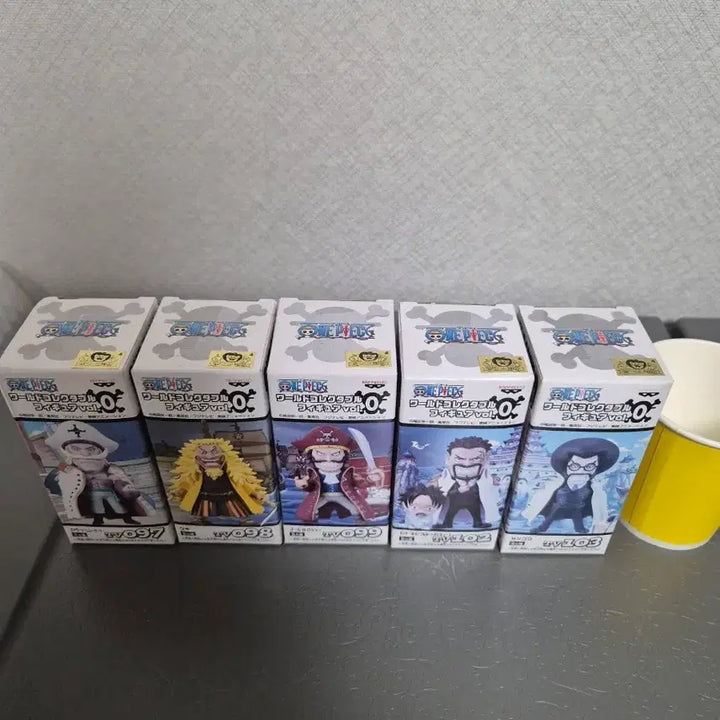 [BUNJANG] One Piece World Collectable Figure Vol. 0 Bundle Set / 원피스 월드콜렉터블 피규어 vol.0 5종 일괄