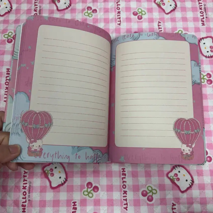 [BUNJANG] Hello Kitty Classic Diary Pink New Product / 헬로키티 다이어리 핑크 키티 고전 새상품