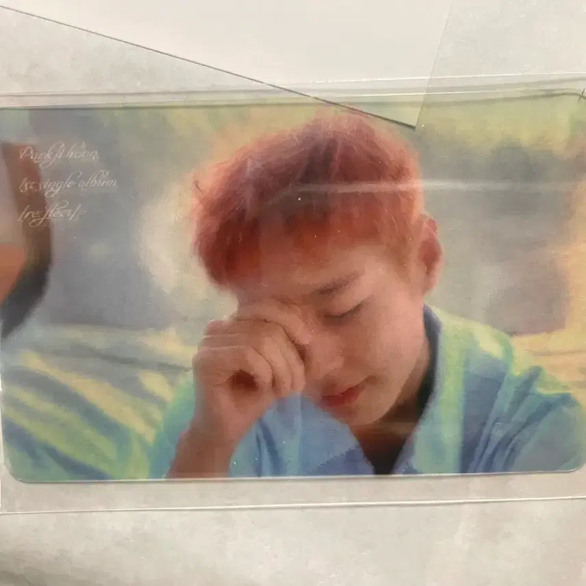 [BUNJANG] Park Ji Hoon Official MD Chiffon Poster (Type A) / 박지훈 공식 MD 쉬폰 포스터 (A타입)