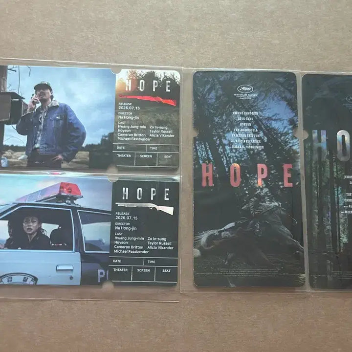 [BUNJANG] HOPE Special Ticket Set / 호프 스페셜티켓 2종 1세트 hope