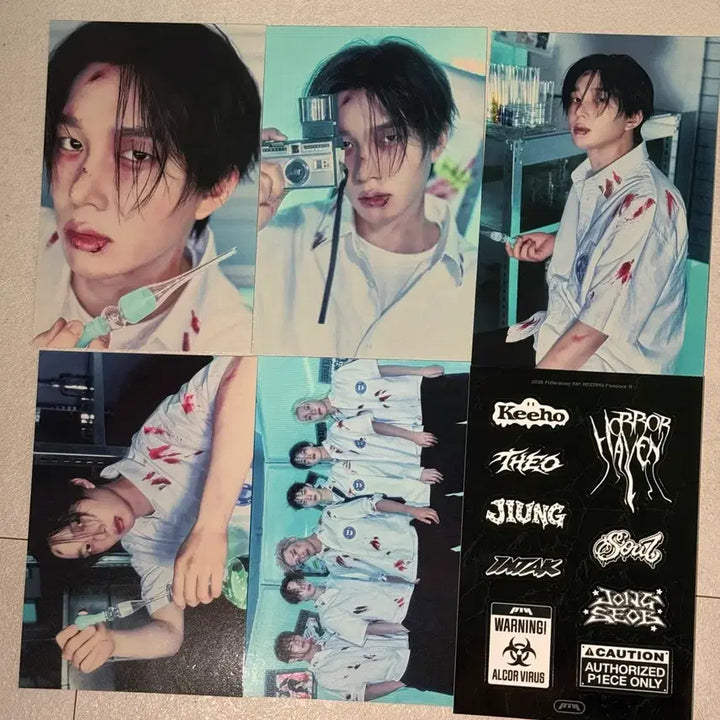 [BUNJANG] P1Harmony Theo Fanmeeting MD Photo Package / 피원하모니 p1harmony 팬미팅 테오 엠디