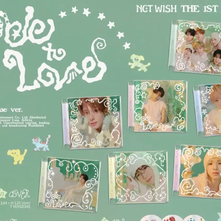 [BUNJANG] NCT WISH Jewel Album Set (Sealed) / 엔시티 위시 쥬얼 앨범 세트 양도 미개봉