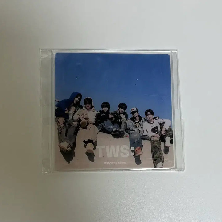 [BUNJANG] TWS Try With Us Weverse POB Acrylic Coaster (Sealed) / [미개봉] 투어스 try with us 위버스 특전 티코스터