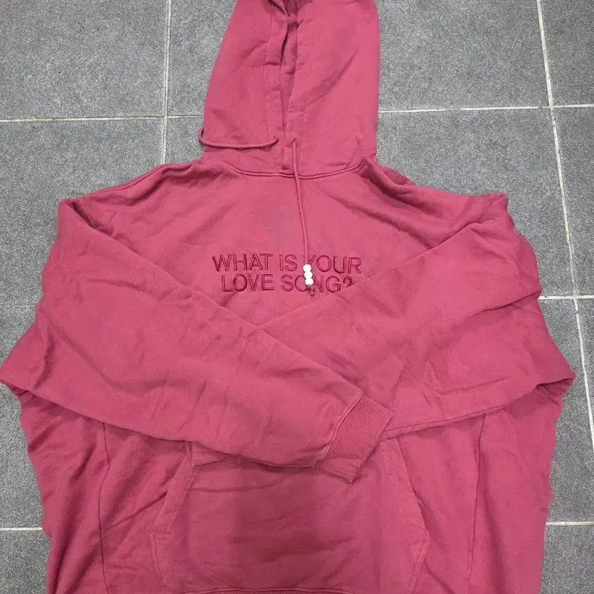 [BUNJANG] BTS Arirang Official Hoodie / BTS 아리랑 레드 후드티