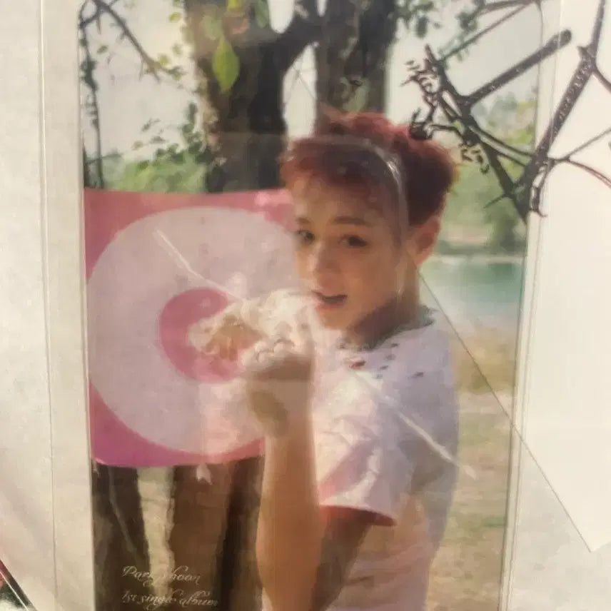 [BUNJANG] Park Ji Hoon Official MD Chiffon Poster (Type B) / 박지훈 공식 MD 쉬폰포스터 (B타입)