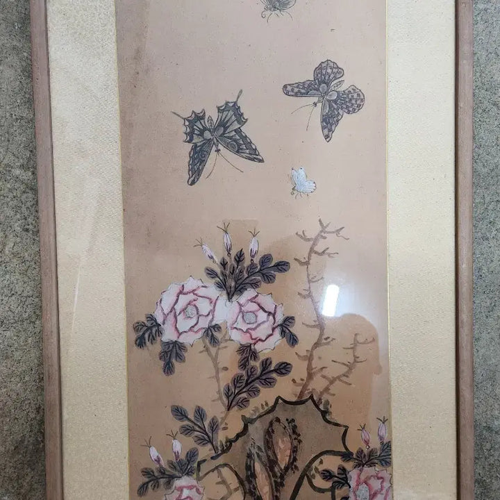 [BUNJANG] Traditional Korean Painting (Hwajodo) - Butterflies and Flowers / 화접도 나비 민화