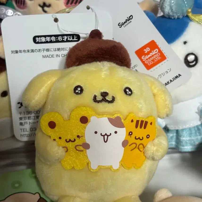 [BUNJANG] Pompompurin 30th Anniversary Mascot Plush Doll / 폼폼푸린 30주년 마스코트 인형