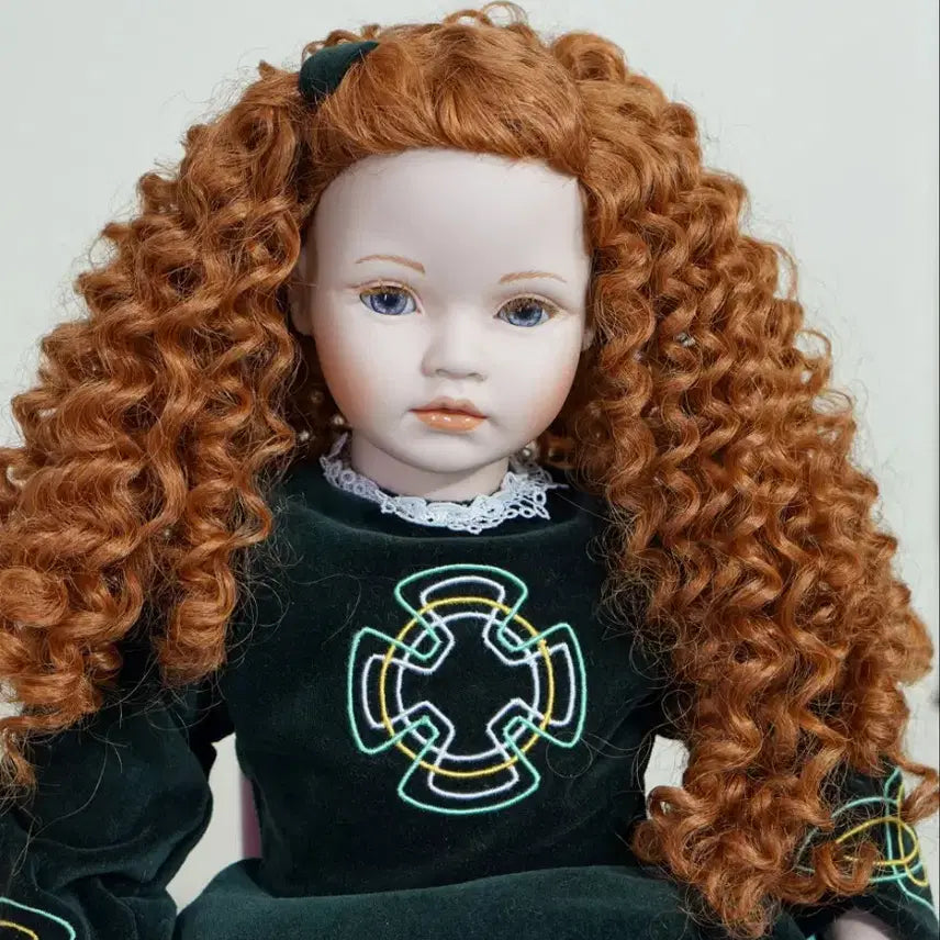[BUNJANG] Pollyndoll Katherine Porcelain Doll 22-inch / 폴린돌 캐서린.포세린돌.포세린인형.비스크돌