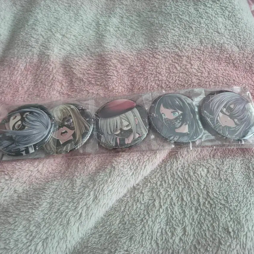 [BUNJANG] BanG Dream! Ave Mujica Comics Vol. 1 Can Badge Set (5 pcs) / 개봉 미사용품 아베무지카 코믹스 1권 캔뱃지 뱅드림