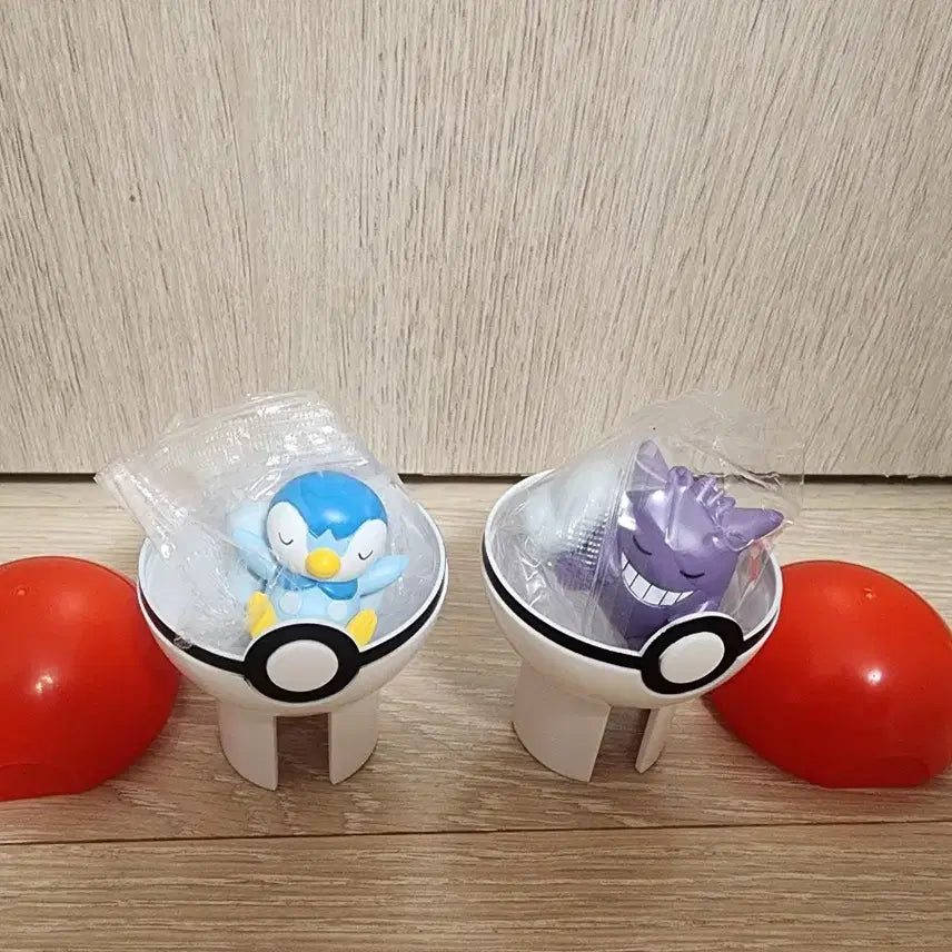 [BUNJANG] Pokemon Monster Ball Soda Figure Set (Pikachu, Gengar) / cu gs 포켓몬 몬스터볼 소다 음료 음료수 피규어 팽도리, 팬텀 미개봉