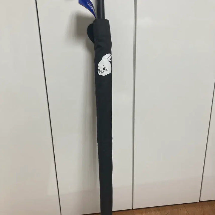 [BUNJANG] NewJeans Long Umbrella Black / 뉴진스 장우산 블랙