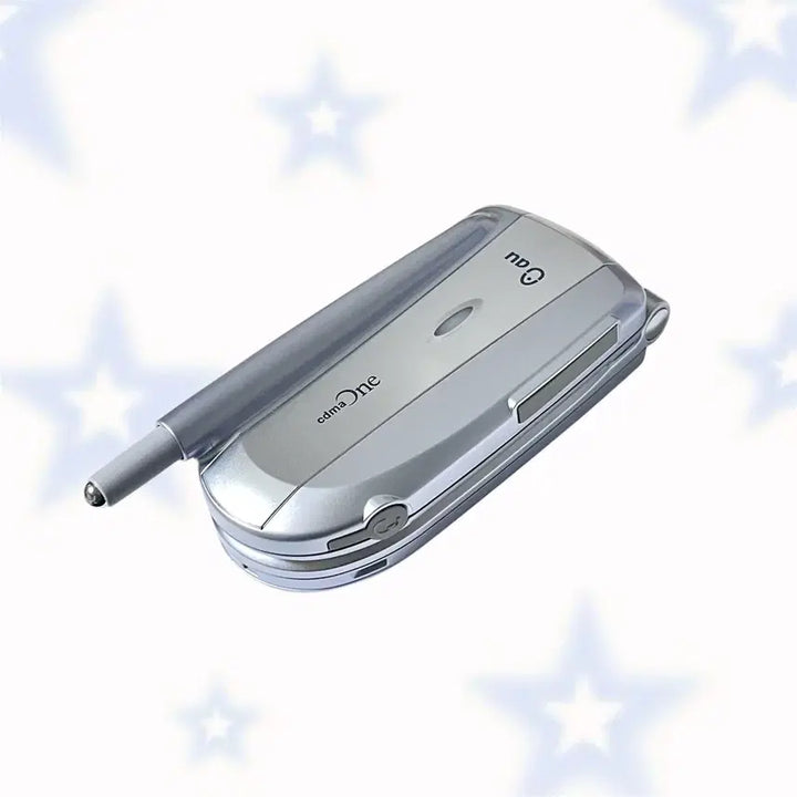 [BUNJANG] Docomo Lenticular Mockup Phone Y2K Retro Folder Phone / 고전 일본 렌티큘러 목업폰 아이스블루 폴더폰 모형폰 핸드폰 휴대폰 도코모 y2k 레트로