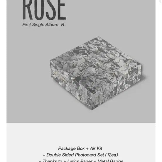 [BUNJANG] Rosé 1st Single Album Kit / 로제 1집 싱글 kit 앨범