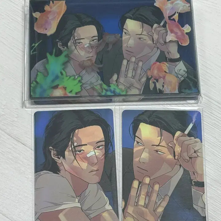 [BUNJANG] Joo Pyeong Fish Tank Acrylic Block Photocard Sealed / 주의평화 주평 어항 아크릴 블록 미개봉 현물 포카포함