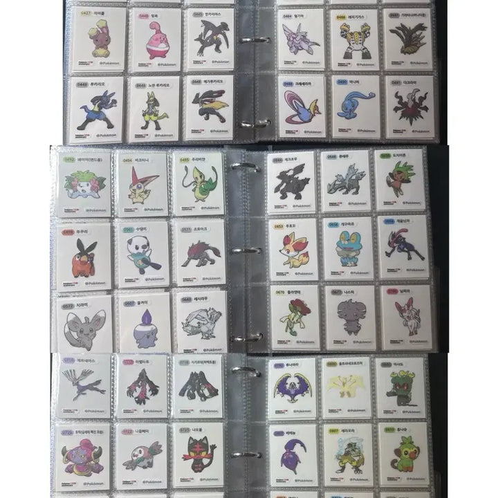 [BUNJANG] Pokemon Stickers Full Set Season 5 / 포켓몬 띠부씰 시즌5 전종 판매