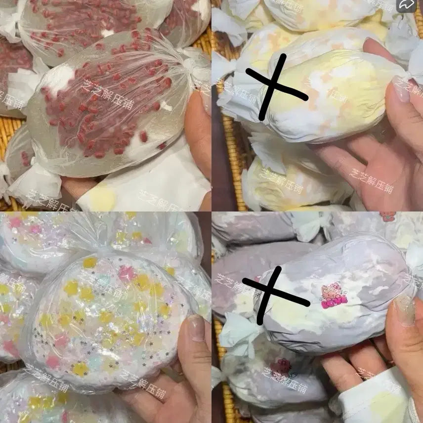 [BUNJANG] Xiaohongshu Candy Bag Slime New / 샤오홍슈 캔디백 스트레스백 말랑이 새상품