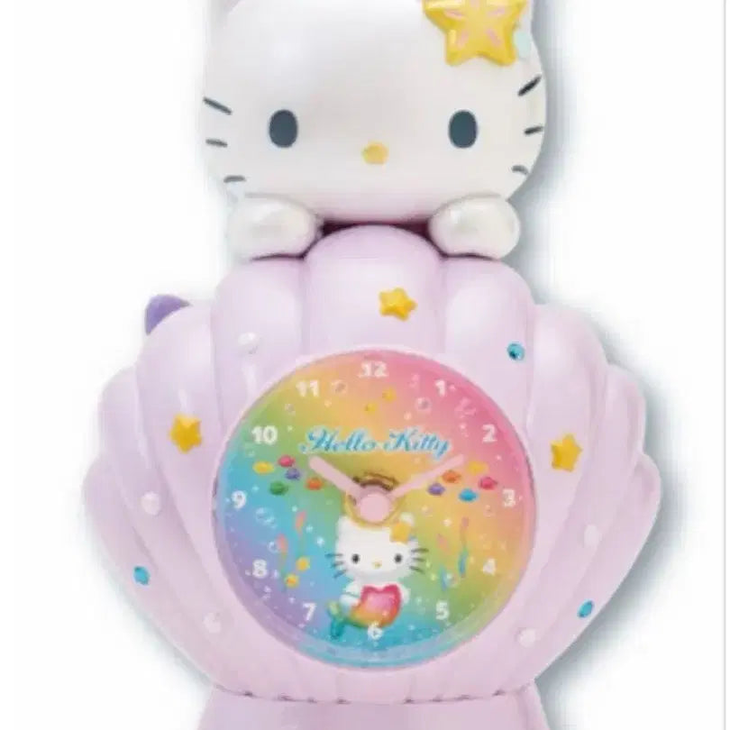 [BUNJANG] Sanrio Ichiban Kuji Mermaid Kitty Desk Clock / 산리오 아타리쿠지 키티 인어 쿠지 1등상 탁상시계