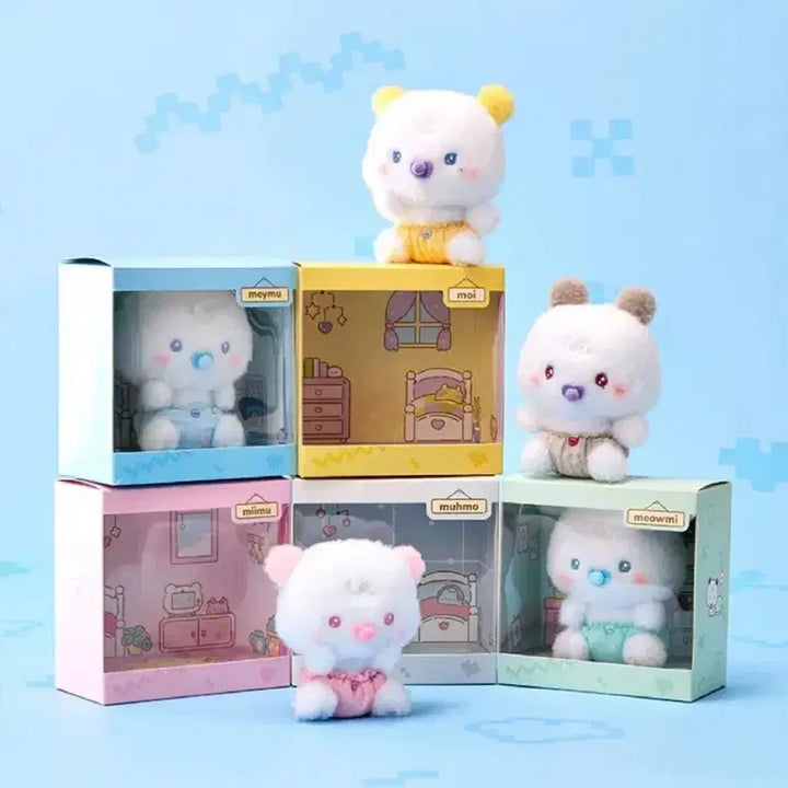 [BUNJANG] Baby Mmemimoo Memyami Memmo Mwamimoo Bundle Set / 플레이브 베이비 므메미무 몌무 므모 먀미 뫄 미므 인형 + 케타포 미공포 일괄