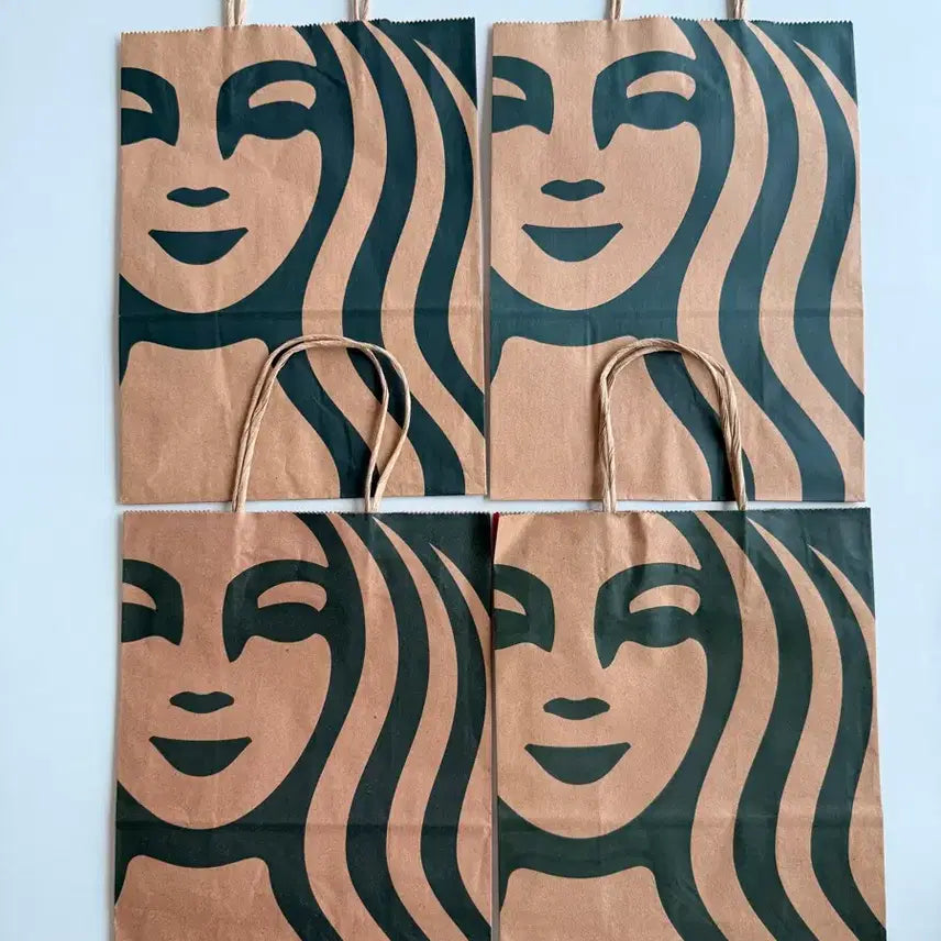 [BUNJANG] Starbucks Christmas Shopping Bag Bundle Set / 스타벅스 크리스마스 쇼핑백 일괄