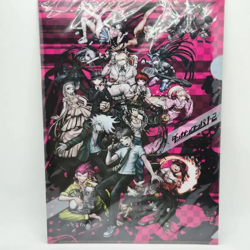 [BUNJANG] Danganronpa A4 Clear File 3-Set: Hinata, Komaeda, Nanami, Tsumiki, Mioda, Soda, Gundham, Sonia, Togami, Peko, Hanamura, ... / 슈퍼 단간론파 A4 클리어파일 3장 세트 히나타 코마에다 나나미 츠미키 미오다 소우다 간다무 쿠즈류 소니아 토가미 페코야마 하나무라 사이온지 오와리 니다이