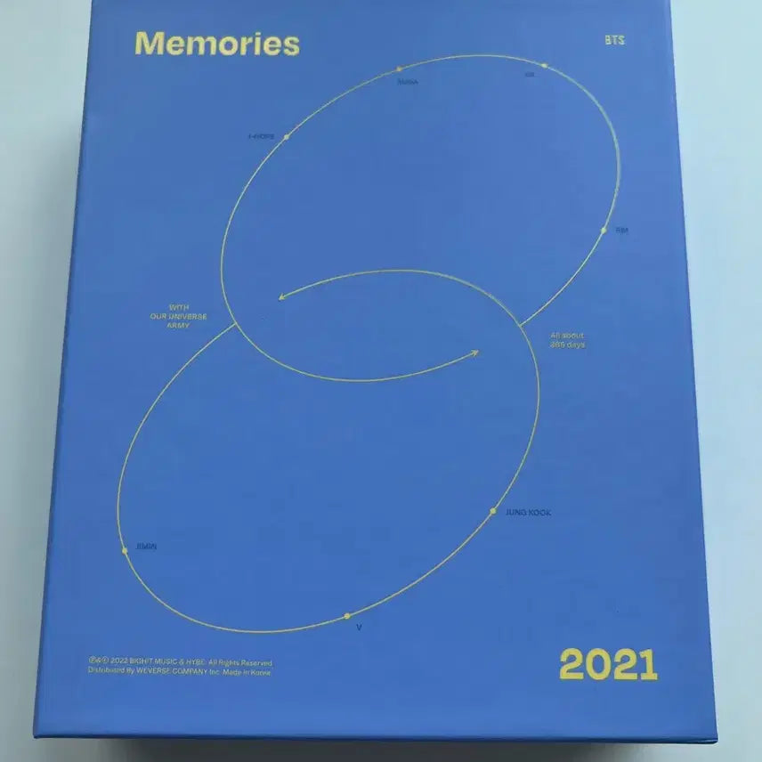 [BUNJANG] BTS 2021 Memories Blu-ray / 방탄소년단 2021 메모리즈 블루레이