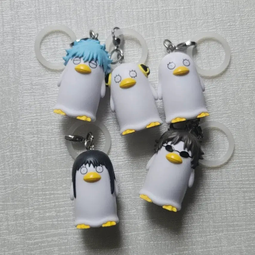 [BUNJANG] Gintama Elizabeth Mesirushi Gacha Keychain Set / 은혼 엘리자베스 메지루시 가챠 키링 5종 올콜 일괄