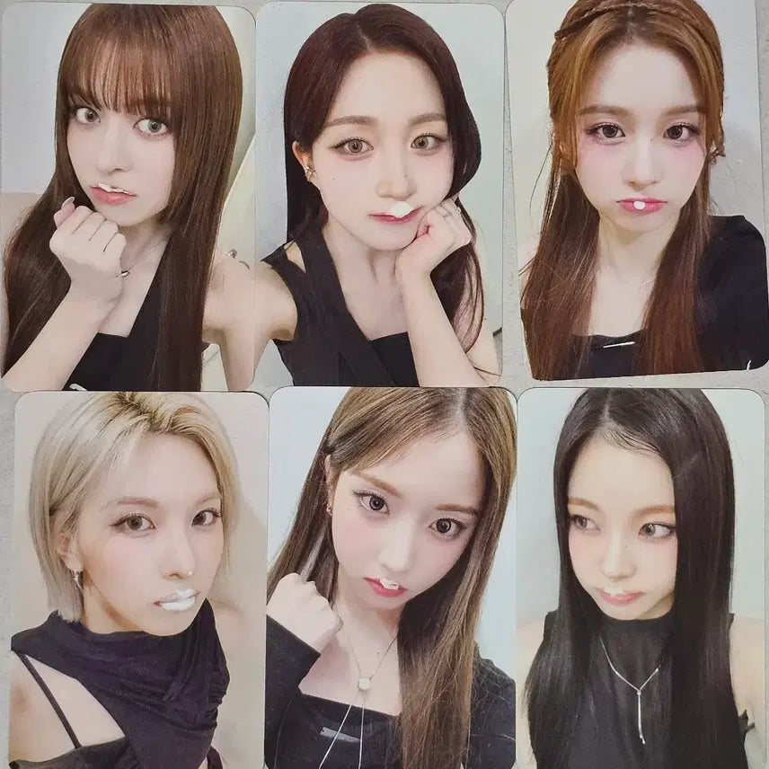 [BUNJANG] NMIXX Cappuccino Photocard Set (Unit Included) / 엔믹스 카푸치노 9종 포카 세트 포워드 (유닛 포함)