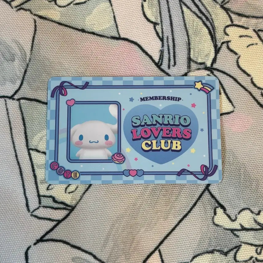 [BUNJANG] Sanrio Cinnamoroll Lovers Card / 산리오 러버스 카드 시나모롤