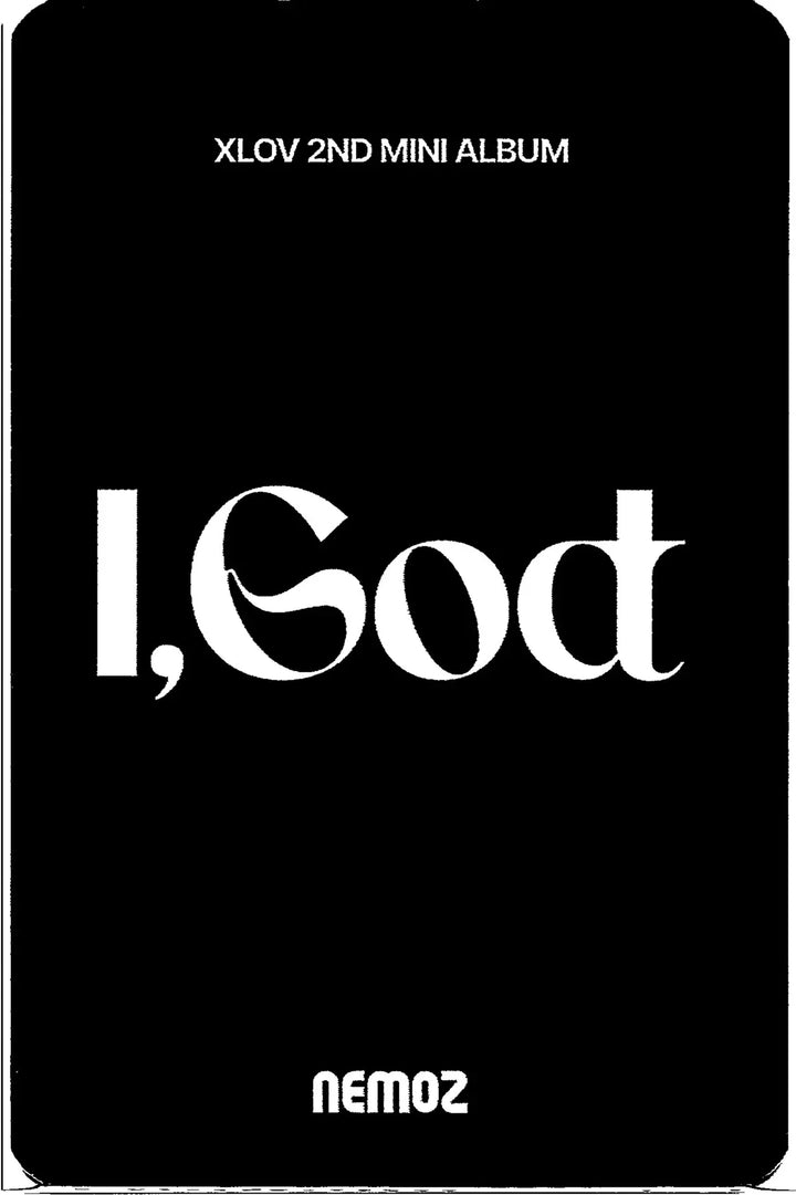 XLOV "I,God" - NEMOZ Lucky Draw Event Photocard R3 [26.08.18]