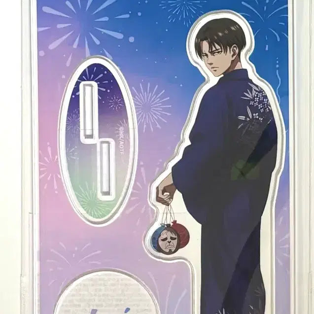 [BUNJANG] Attack on Titan Levi Bushiroad Yukata Acrylic Stand / 진격의 거인 리바이 부시로드 유카타 아크릴 스탠드 진격거 마츠리