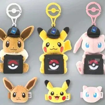 [BUNJANG] Pokemon Center TCG Pikachu Plush Keychain with Coin Holder / 포켓몬센터 Tcg 디스플레이 피카츄 인형 키링 피카츄 코인보관키링